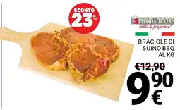 Supermercati Gulliver Braciole di suino BBQ offerta