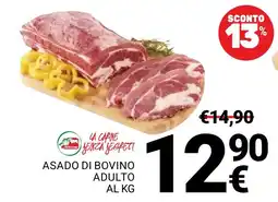 Supermercati Gulliver La carne senza segreti Asado di bovino adulto offerta