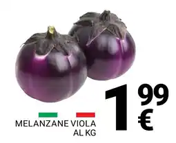 Supermercati Gulliver Melanzane viola offerta