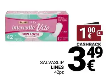 Supermercati Gulliver Salvaslip Lines offerta