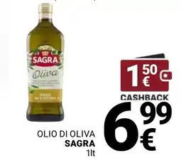 Supermercati Gulliver Olio di oliva Sagra offerta