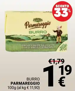 Supermercati Gulliver Burro Parmareggio offerta