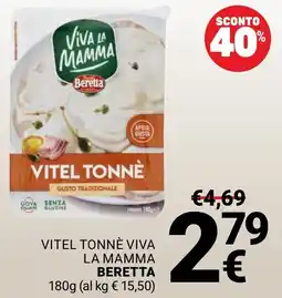 Supermercati Gulliver Vitel tonnè viva la mamma beretta offerta