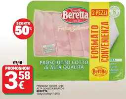 Supermercati Gulliver Prosciutto cotto di alta qualità Beretta offerta