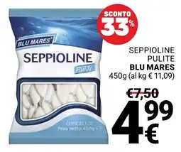 Supermercati Gulliver Seppioline pulite Blu Mares offerta