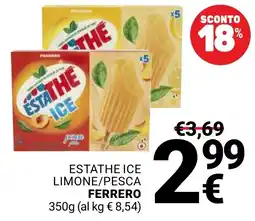 Supermercati Gulliver Estathe Ice Ferrero offerta