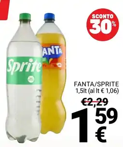 Supermercati Gulliver Fanta/Sprite offerta