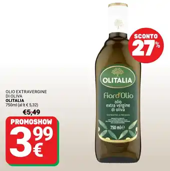 Olio extravergine di oliva Olitalia