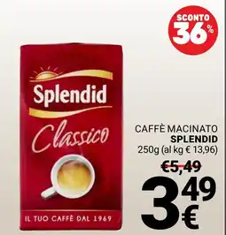 Supermercati Gulliver Caffè macinato Splendid Classico offerta