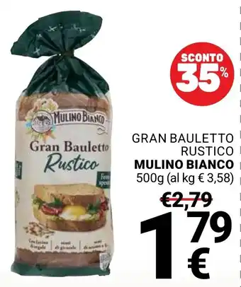 Supermercati Gulliver Gran Bauletto Rustico Mulino Bianco offerta