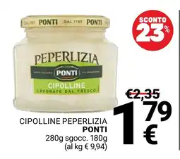 Supermercati Gulliver Cipolline peperlizia Ponti offerta