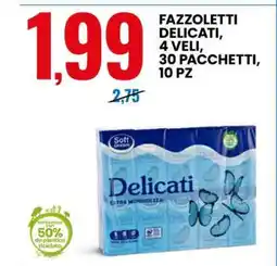Eurospin Fazzoletti Delicati offerta