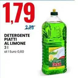 Eurospin DETERGENTE PIATTI AL LIMONE offerta