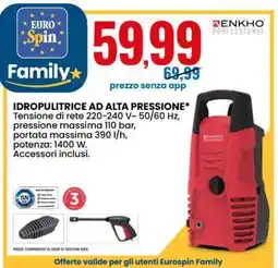 Eurospin ENKHO PROFESSIONAL offerta