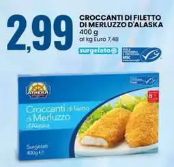 Eurospin CROCCANTI DI FILETTO DI MERLUZZO D'ALASKA offerta