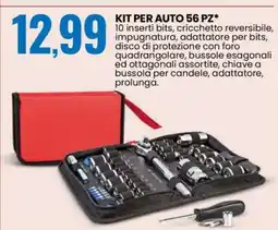 Eurospin KIT PER AUTO 56 PZ offerta