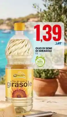 Eurospin Olio di semi di girasole offerta