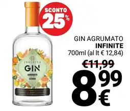 Supermercati Gulliver Gin agrumato infinite offerta