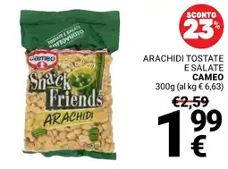 Supermercati Gulliver Snack Friends Arachidi offerta