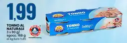 Eurospin TONNO AL NATURALE offerta