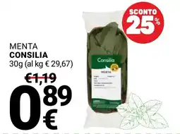 Supermercati Gulliver Menta Consilia offerta
