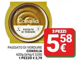 Supermercati Gulliver Passato di verdure Consilia offerta