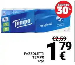Supermercati Gulliver Fazzoletti Tempo offerta