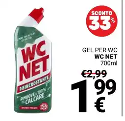 Supermercati Gulliver Gel per wc wc net offerta