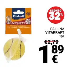 Supermercati Gulliver Pallina Vitakraft offerta