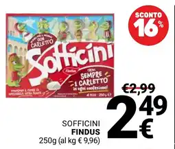 Supermercati Gulliver Sofficini Findus offerta