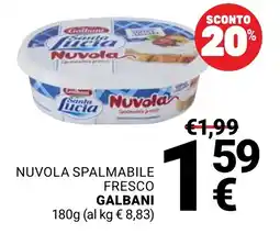 Supermercati Gulliver Nuvola spalmabile fresco Galbani offerta