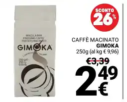 Supermercati Gulliver Caffè macinato Gimoka offerta