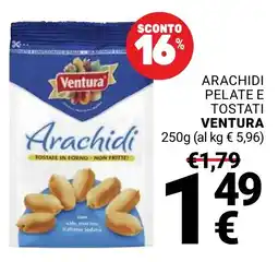 Supermercati Gulliver Arachidi Ventura offerta
