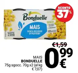 Supermercati Gulliver Mais Bonduelle offerta