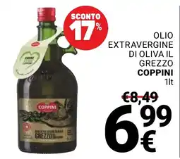 Supermercati Gulliver Olio extravergine di oliva il grezzo coppini offerta