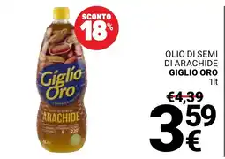 Supermercati Gulliver Olio di semi di arachide Giglio Oro offerta