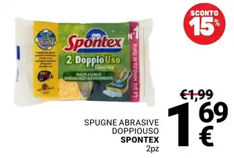 Supermercati Gulliver Spugne abrasive doppiouso spontex offerta