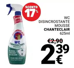 Supermercati Gulliver WC disincrostante mousse Chanteclair offerta