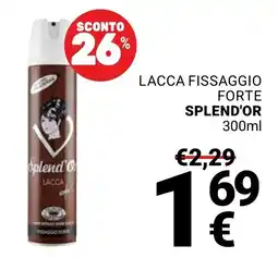 Supermercati Gulliver Lacca fissaggio forte splend'or offerta