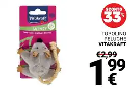 Supermercati Gulliver Topolino peluche Vitakraft offerta