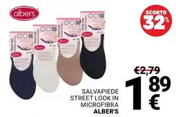 Supermercati Gulliver Salvapiede street look in microfibra alber's offerta
