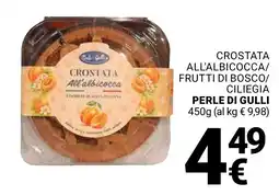 Supermercati Gulliver Crostata All'albicocca Perle di Gulli offerta