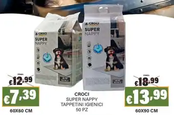 Croci Super Nappy tappetini igienici