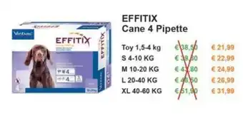 Zoomiguana Effitix Cane 4 Pipette offerta