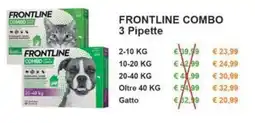 Zoomiguana Frontline combo 3 pipette offerta