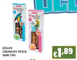 Zoomiguana Zolux crunchy stick offerta