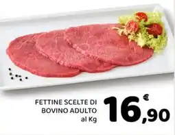 Conad Margherita Fettine scelte di bovino adulto offerta