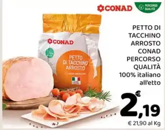 Petto di tacchino arrosto Conad