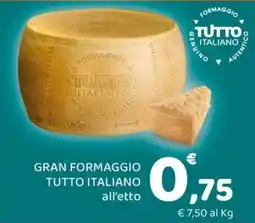 Conad Margherita Gran formaggio tutto italiano offerta