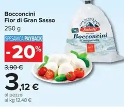 Carrefour Iper Bocconcini Fior di Gran Sasso Sabelli offerta
